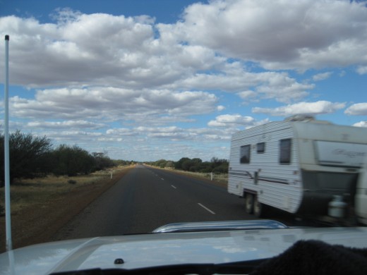 We passed other travelers