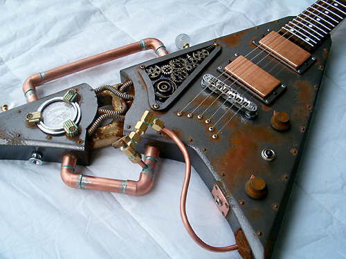 Steampunk Guitar! 
