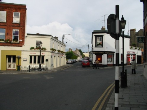 A quiet Dublin street