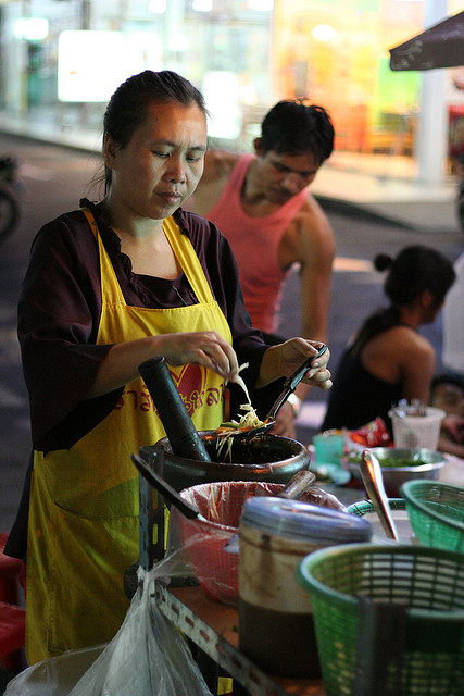 Street food - as long as it's well-cooked and clean-looking, it's good