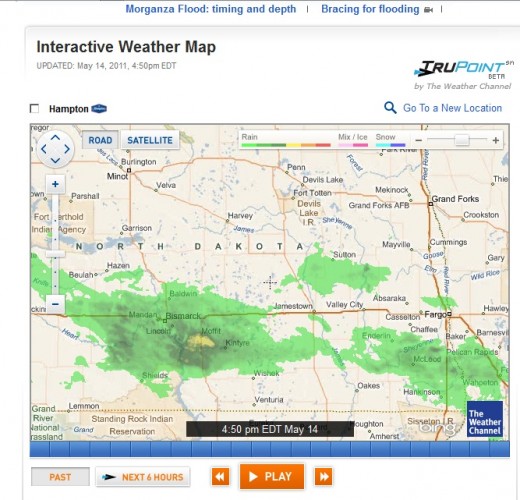 interactive weather map