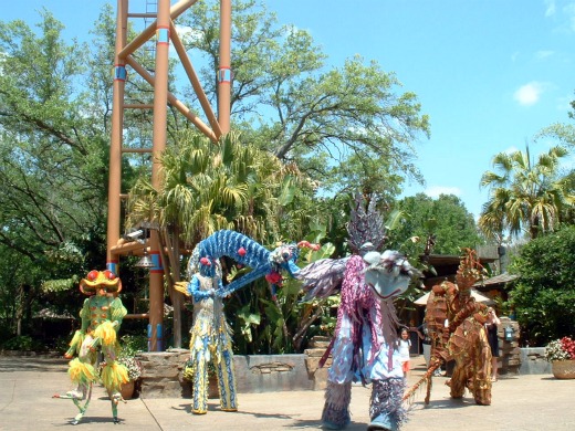 at Bausch Gardens Tampa