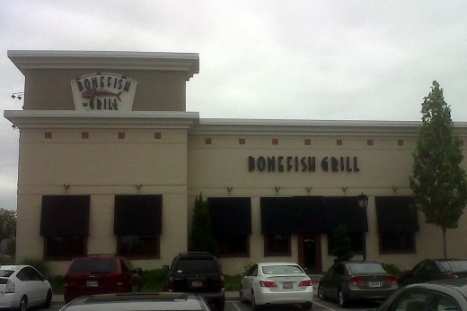 We had anniversary dinner at Bonefish Grill.  Awesome steak and crab; and the pearls went over well :)