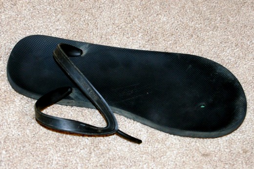 Broken Flip-Flop = Worst Day Ever.