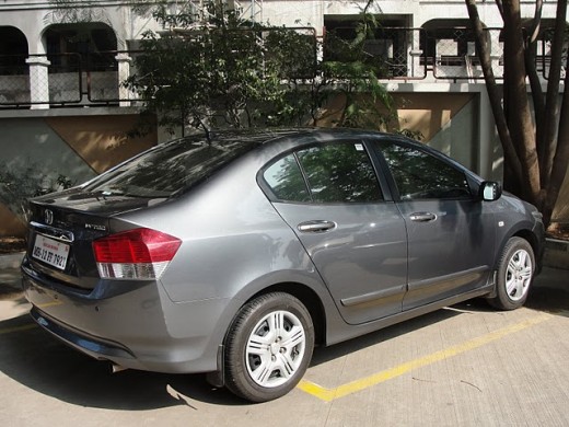 2009 Honda City light grey color