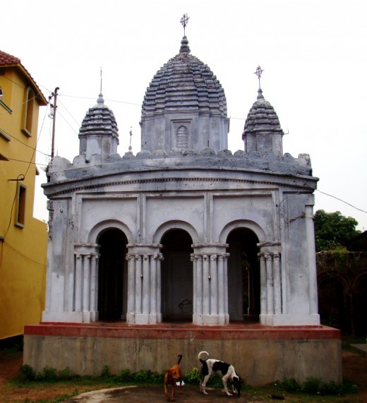 Rasmancha of Radha Madhav temple