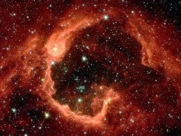 RCW 79, nebula and bubble (70 light years in diameter), 17,200 light years from Earth in Centaurus.