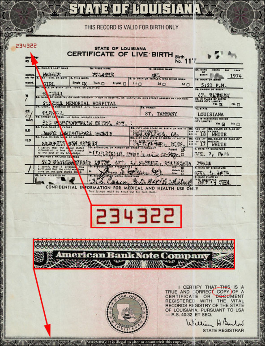 Cash In On Your U S Birth Certificate HubPages