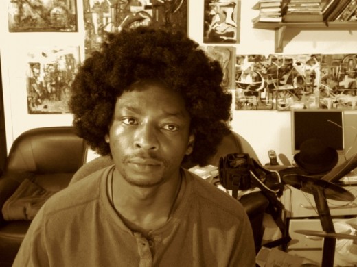 Victor Mavedzenge in Studio ,London UK 2011