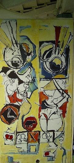 "Love,colour and culture" is a  about things we embrace and struggle with at the same timepainting  