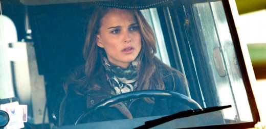 Natalie Portman, doing some 'wonder what on Earth that is' acting, very nicely.