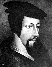 John Calvin, author of the Institutes of the Christian Religion.