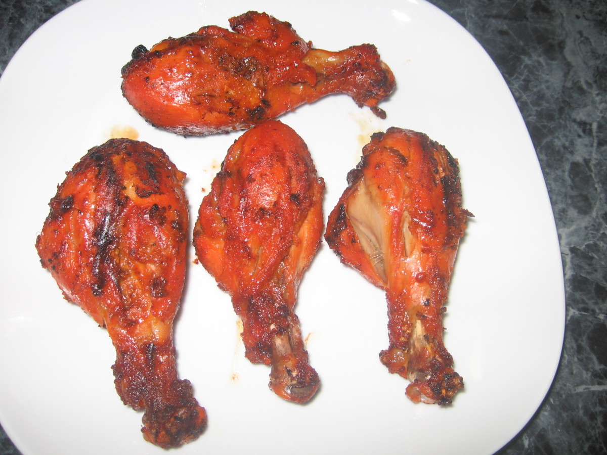 Recipe: Tandoori chicken grill