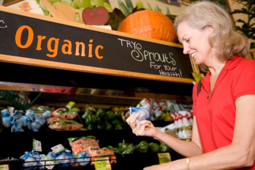 Organic food is healthy for women and children