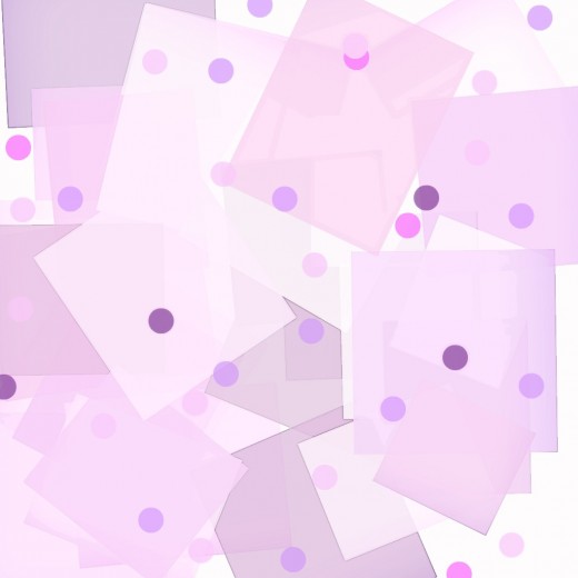 paper in pink polkadots