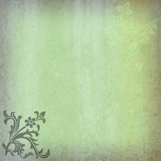 green background