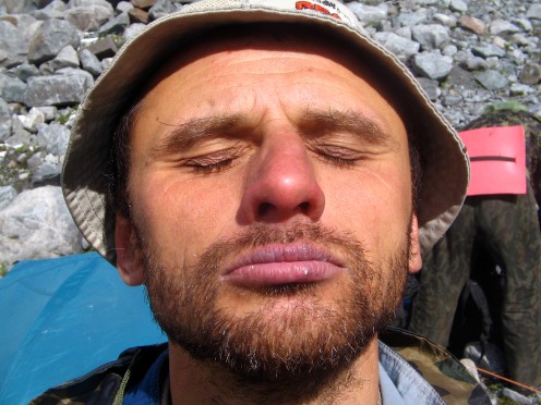 Meditating on the Mountain