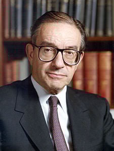 ALAN GREENSPAN - 13th Chairman of the Board of Governors of the Federal Reserve
