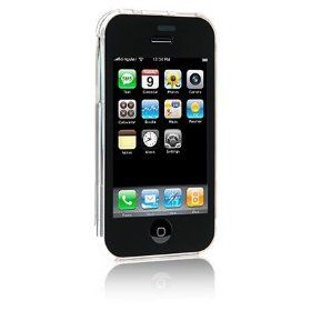 iPhone 3G in crystal clear snap-on hard case