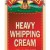 Heavy Whipping Cream Heavy Whipping Cream