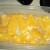 Layer of Sliced Mango Fruit Layer of Sliced Mango Fruit