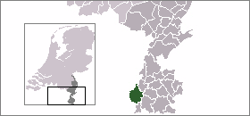 Map location of Maastricht, The Netherlands