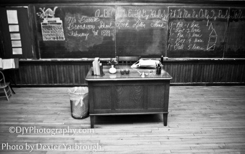 The old school room
