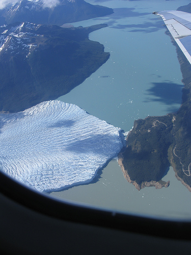 Perito Moreno Glacier Argentina from the air
