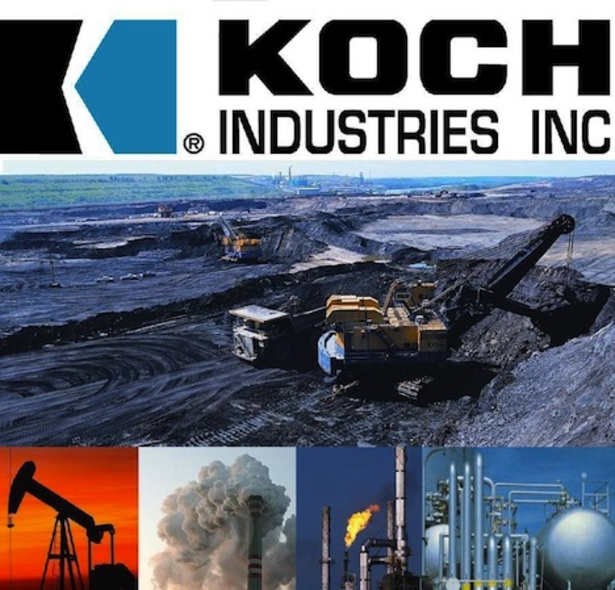 People have got to begin to get to know the fats on "Uber-Polluting Koch Industries