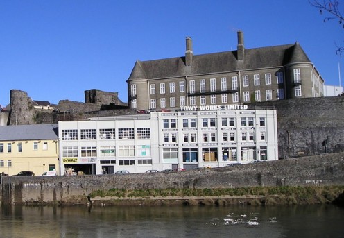 Carmarthen Castle and County Hall