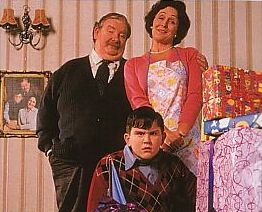 Uncle Vernon, Aunt Petunia and Dudley