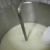 Milk not more than a couple of hours from being milked from the yak is placed in a stirring pot with curdling agent. This process usually starts around 5 pm. Milk not more than a couple of hours from being milked from the yak is placed in a stirring pot with curdling agent. This process usually starts around 5 pm.