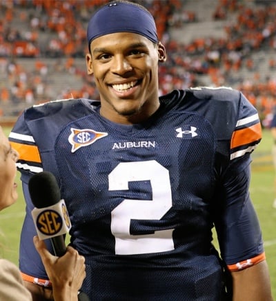 Cam Newton number one draft pick of the 2011 draft