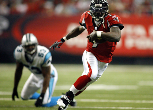 Michael Vick the first black quarterback drafted number one overall.