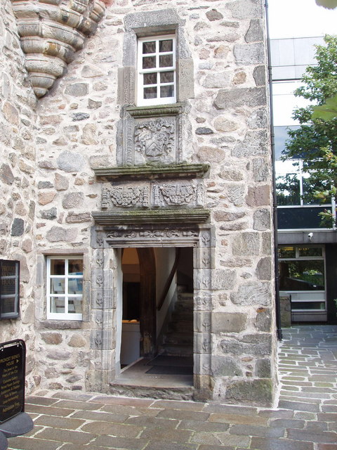 Doorway of Provost Skene's House, Aberdeen