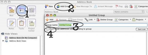 Creating groups of emails can not only save time, but can also keep other email addresses private. 