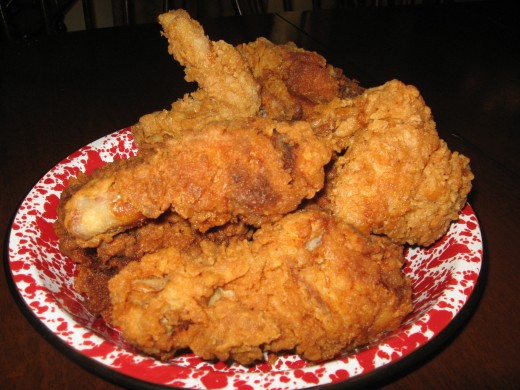 American recipes like cold fried chicken are wonderful for picnics.