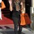 Kim absolutely loves the Hermes Birkin Bag, he she is sporting it in rust. Kim absolutely loves the Hermes Birkin Bag, he she is sporting it in rust.