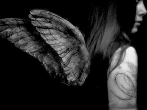 Stone Angel (Angel turning into stone)