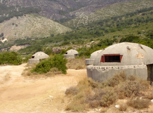 Pill-box bunkers litter the countryside. In his paranoia, Hoxha believed the Italians were going to invade. Or so he told his people.