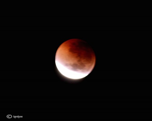 During the Total Lunar Eclipse 16-06-2011.