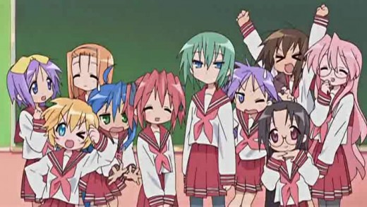 The cast of the series Lucky Star