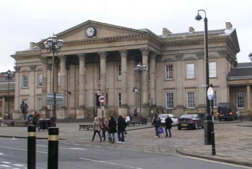 Huddersfield railroad station