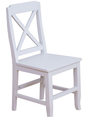 White Painted Chair.