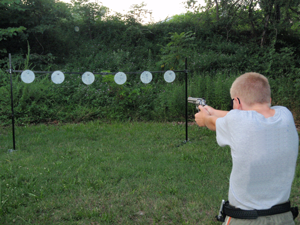 Need a little target practice - get out your old plates? Not only did you get good use out of them, but you now have a reason to buy new ones!