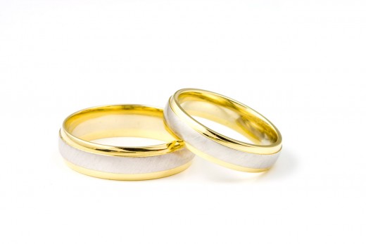 Wedding Rings represent the  circle of unending love and commitment. 
