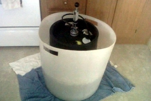 Derek's bachelor party required the presence of a keg...good times