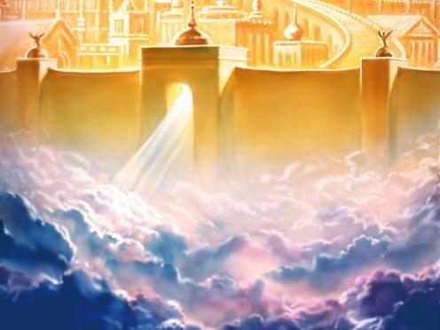 The New Jerusalem....another artist's concept.