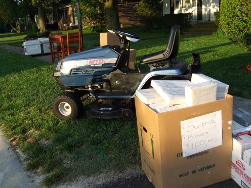 The Lawn Mower was sold!