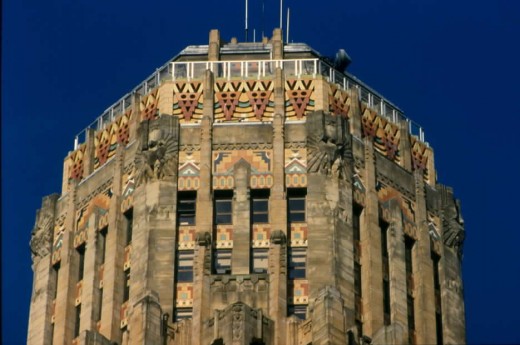 Rene Paul Chambellan, eagles on top of the Buffalo City Hall